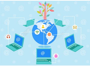 卡通多媒體信息圖表素材 免費下載矢量圖，編號26452937，千圖網助力網絡與信息安全軟件開發